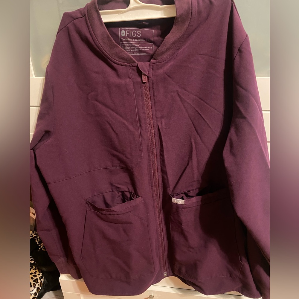 Figs scrub jacket